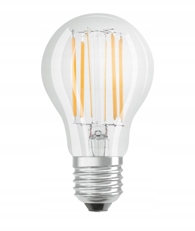 Llambë LED V-TAC E27 PERFORMANCE A75, 7.5W 1055lm, 2700K, transparente