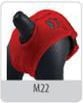 Të brendshme mbrojtëse për qen Grande Finale Wet Heat Panties Red Paw 4 M22, perimetër 35–42 cm, për qen të vegjël gjer mesatarë, me ngjyrë të kuqe