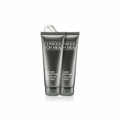 Set për meshkuj Clinique Anti Age Moisturizer, krem për fytyrë 2 x 100 ml