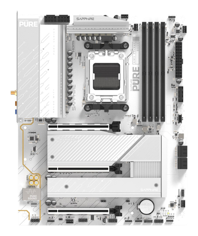 Pllakë amë Sapphire PURE B850A WIFI, ATX, DDR5, e zezë