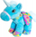 Lodër pelushi Smily Play Unicorn, shumë e butë, shumëngjyrëshe