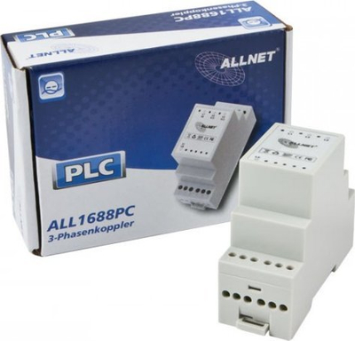 Modul kuplues fazash Allnet Powerline ALL1688PC, për rrjet elektrik trefazor, tension hyrës deri 400V AC