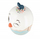Lodër luhatëse BAM BAM Roly Poly Chick 541628, zile muzike, shumëngjyrëshe