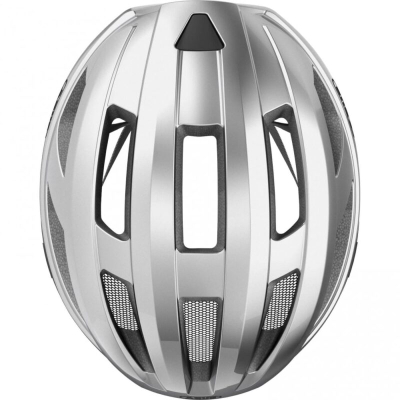 Helmet Abus Macator - Gleam Silver Large 34546