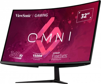Monitor gaming Viewsonic VX3219 PC MHD, 32\", Full HD, 240Hz, i zi