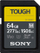 Kartë memorie Sony SF-M Tough, 64GB, SDXC UHS-II, me lexues USB 3.1