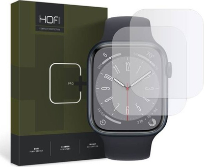 Film mbrojtës ekrani Hofi HydroFlex Pro+, 2 copë, për Apple Watch 44 45mm, transparent
