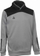 Dukse me kapuç Select Oxford Hoodie M T26-02148, 100% poliester i ricikluar, sportive, gri me të zezë