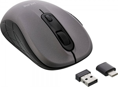 Maus InLine 3-in-1, wireless, Bluetooth, USB, i zi dhe i hirt