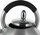 Çajnik KAMILLE Steel Kettle With Whistle, 2.7L, çelik inox, argjendtë