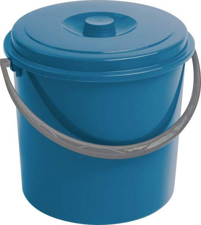 Kovë plastike Curver Bucket R55163, 16L, me kapak, blu