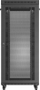 Kabinet rack 19" Lanberg FF01, 37U, 800x800 mm, me derë rrjete, i zi