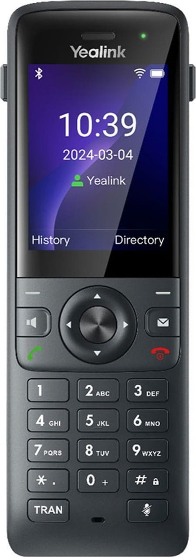 Telefoni IP Yealink AX83H, pa tela, ekran 2.4", Wi Fi, i zi