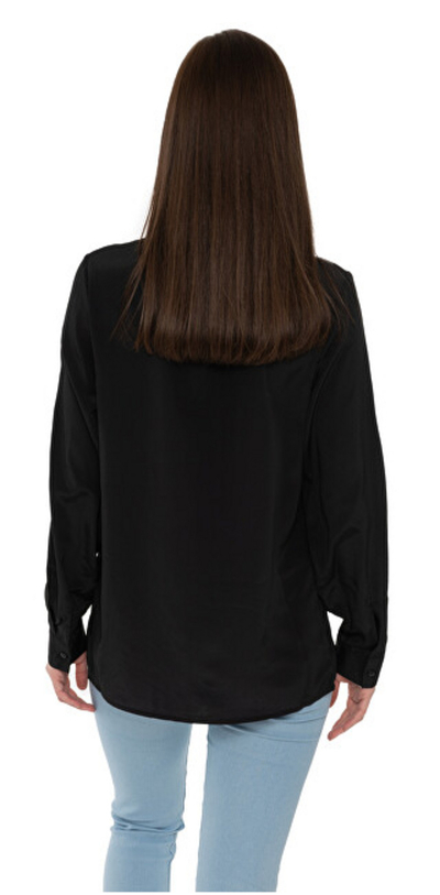 Këmishë Vero Moda VMVIVI, e zezë
