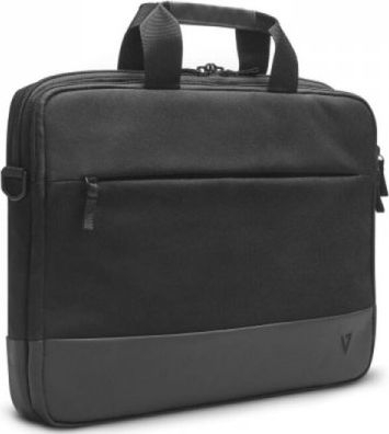 Çantë laptopi V7 CTP14 ECO BLK, 14", material rezistent, e zezë