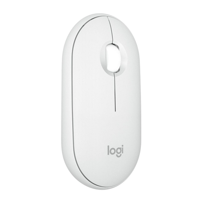 Maus Logitech Pebble 2 M350s, RF Wireless + Bluetooth, 4000 DPI, i bardhë