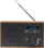 Radio portabël Denver DAB-46, DAB+ FM, 2W, me kasë druri