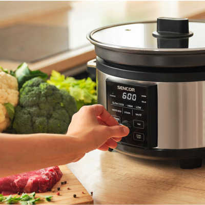 Tenxhere për gatim të ngadalshëm Sencor SPR 5520SS, 5.5 L, 1000W