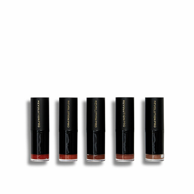 Set me buzëkuqë Revolution PRO Burnt Nudes, 5 x 3.2 g