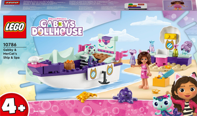 Set lojërash LEGO Gabby’s Dollhouse 10786, 88 copë, 4+, shumëngjyrësh