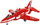 Set blloqesh Cobi BAE Hawk T1 Red Arrows, shkalla 1:48, 389 copa, i kuq