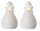 Set qirinj LED Sirius Angelo Lucia, 6.5 x 10 cm, 2 copë, të bardhë