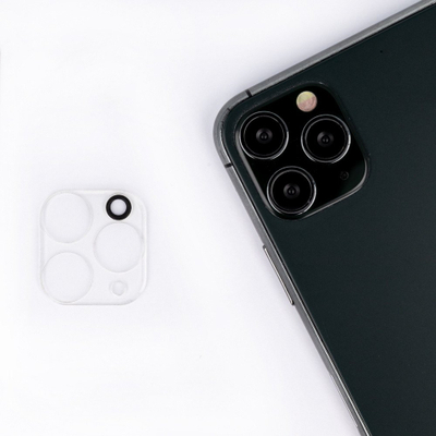 Mbrojtës xhami TelForceOne 3D për kamerë, për iPhone 16 Pro Max 6.9", transparent
