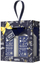 Set kozmetik për meshkuj Hiskin Christmas Men, xhel dushi 200ml, balsam trupi 200ml, blu navy