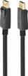 Kabllo Gembird DisplayPort - DisplayPort Cable 10m, e zezë