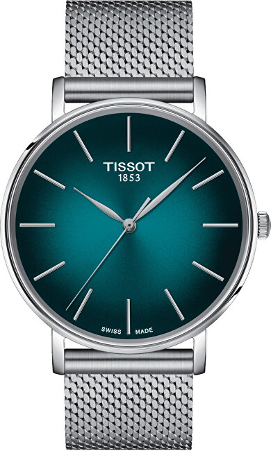 Orë për meshkuj Tissot Everytime Gent T143.410.11.091.00, e argjendtë