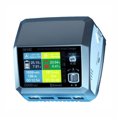 Karikues RC SkyRC D200 Neo, AC/DC, 200W, gri