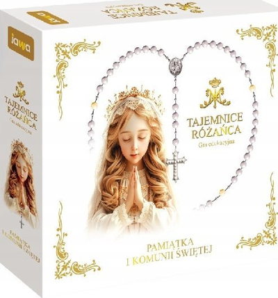 Lojë edukative JAWA Tajemnice of the Rosary, kujtim i Kungimit të Parë, për vajza