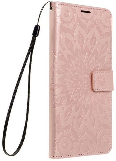 Këllëf libri MEZZO për Xiaomi Redmi 15 5G, me mandala, gold pink