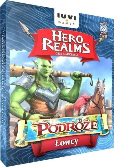 Zgjerim loje me letra IUVI Games Hero Realms Hunter Journeys, 12 letra, për lojën bazë Hero Realms