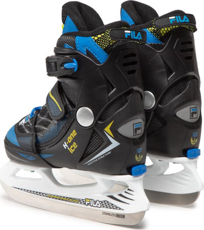 Клизалки FILA X-ONE ICE 2023, големина 32-35, нерѓосувачки челик, црни