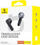 Kufje wireless Baseus Bowie E5 TWS, Bluetooth 5.3, reduktim zhurme, të bardha
