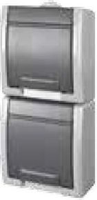 Prizë e jashtme Aquant 1252-10, 2x16A, IP55, gri