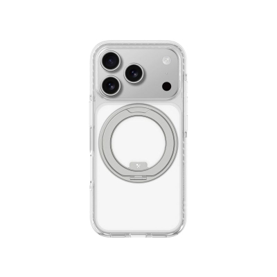 Mbulesë telefoni AmazingThing Titan Pro MagSpin për iPhone 17 Pro, MagSafe, me unazë që sillet 360°, gri