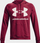 Bluzë me kapuç Under Armour Rival Fleece, logo e madhe, për meshkuj, S, burgundy