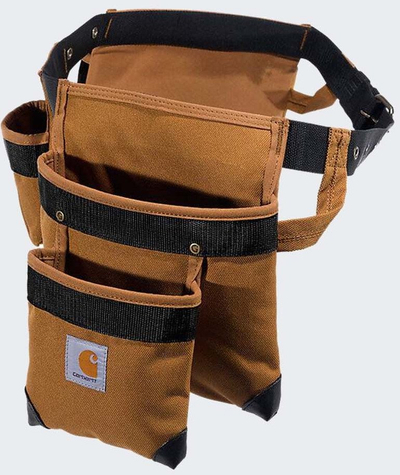 Rrip veglash Carhartt, 7 xhepa, që s’e kap uji, ngjyrë kafe