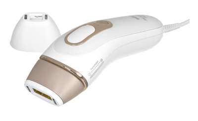 Depilator IPL Braun Silk-expert Pro PL5156, 400000 pulsimë, SensoAdapt, i bardhë
