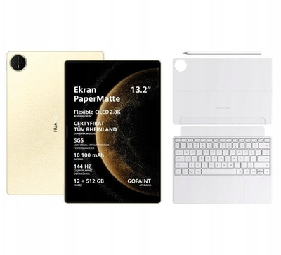 Tablet Huawei MatePad Pro 13.2 2025, 12GB RAM, 512GB, ngjyrë e artë Premium Gold