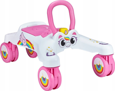 Makina garuese për fëmijë Zuru Interactive Ride-On Standard, rrota 360°, tablet interaktiv, e bardhë