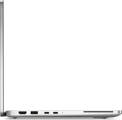 Laptopi Dell Pro 13 Plus PB13250, Intel Core Ultra 5 236V, 16GB, 512GB SSD, 13.3" Full HD+, Windows 11 Pro, i argjendtë