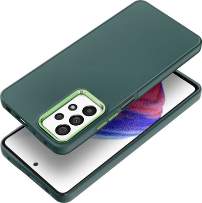 Kapak telefoni Frame Case për Samsung Galaxy A33 5G, mbrojtës, jeshil