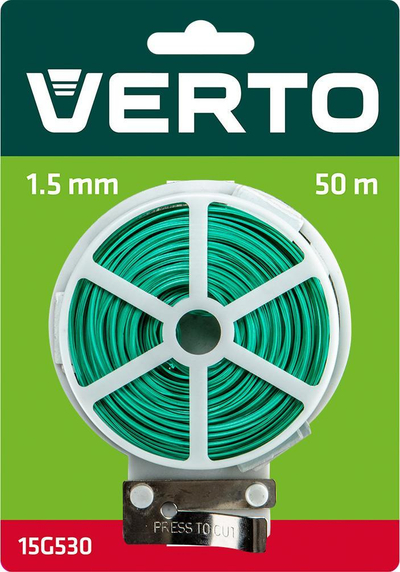 Tel i kopshtit Verto, 1.5 mm, 50 m, 