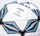 Top futbolli Huari Kuanda Ball 4, PVC, i bardhë