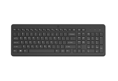 Tastierë wireless HP 220, USB, full size, e zezë