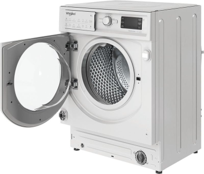 Lavastregë e integrume Whirlpool BI WMWG 81485 PL, 8 kg, 1400 rpm, e bardhë