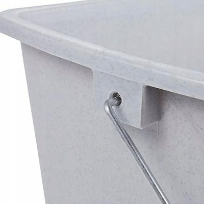 Кофа за чистење Keeeper, 13L, правоаголна, сива
